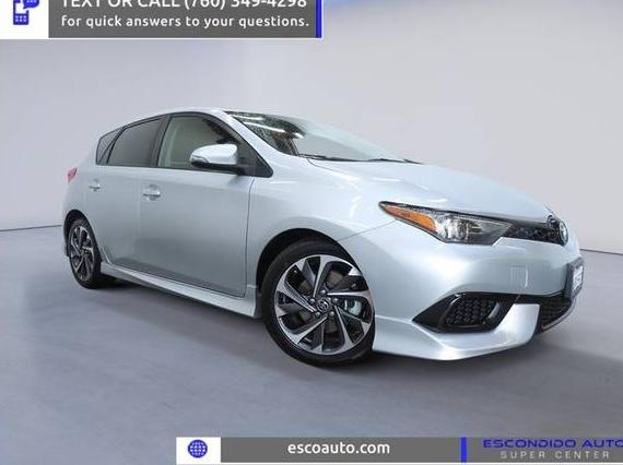 TOYOTA COROLLA IM 2017 JTNKARJE9HJ552151 image